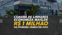 Câmara de Linhares economiza mais de R$ 1 milhão no primeiro trimestre de 2021