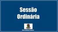 Câmara realiza Sessão Ordinária na quarta-feira (02/05)