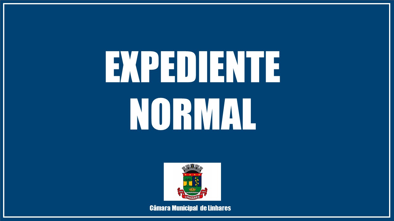 Câmara terá expediente normal nesta sexta-feira (13)