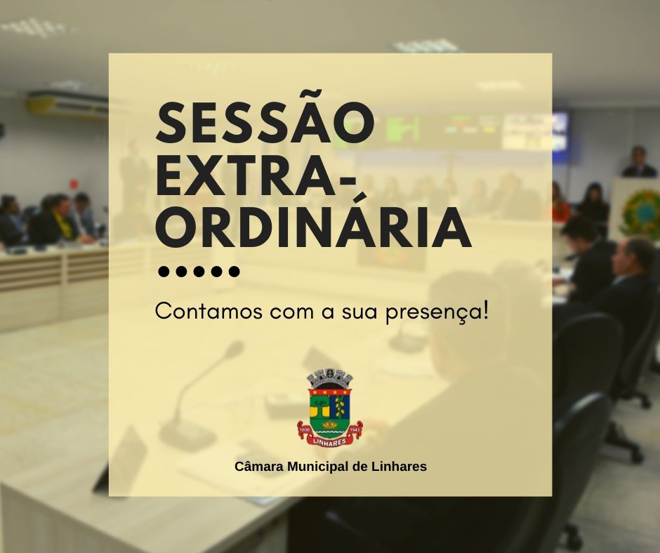 CML realiza Sessão Extraordinária nesta quinta (20)