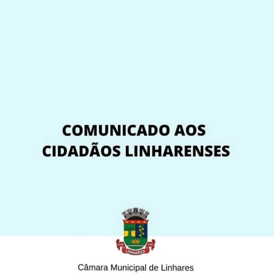 Coronavírus: Sessões ordinárias não serão abertas ao público e demais eventos serão cancelados