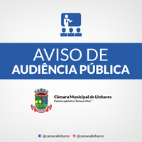 LDO será discutida em Audiência Pública na próxima quinta (05)