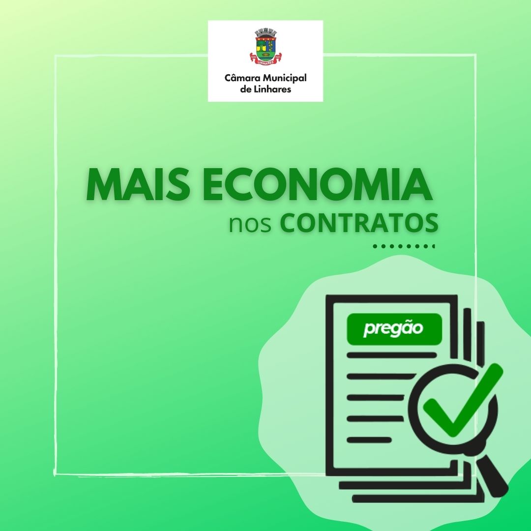 Mais economia na nova gestão da Câmara de Linhares