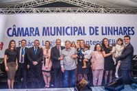 Noite de Solenidade na Câmara Municipal de Linhares