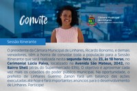 CML realiza Sessão Itinerante na segunda-feira (23)