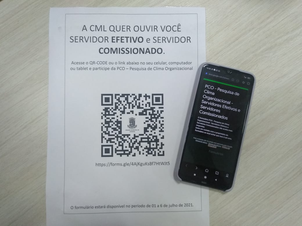 Servidores da Câmara participam de pesquisa para avaliar o desempenho e o clima no trabalho