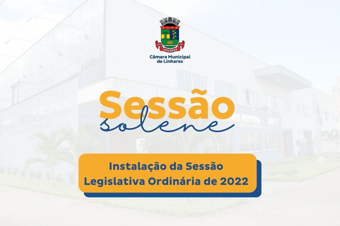 Sessão Solene dá início à sessão legislativa de 2022 nesta quarta-feira (02/02)