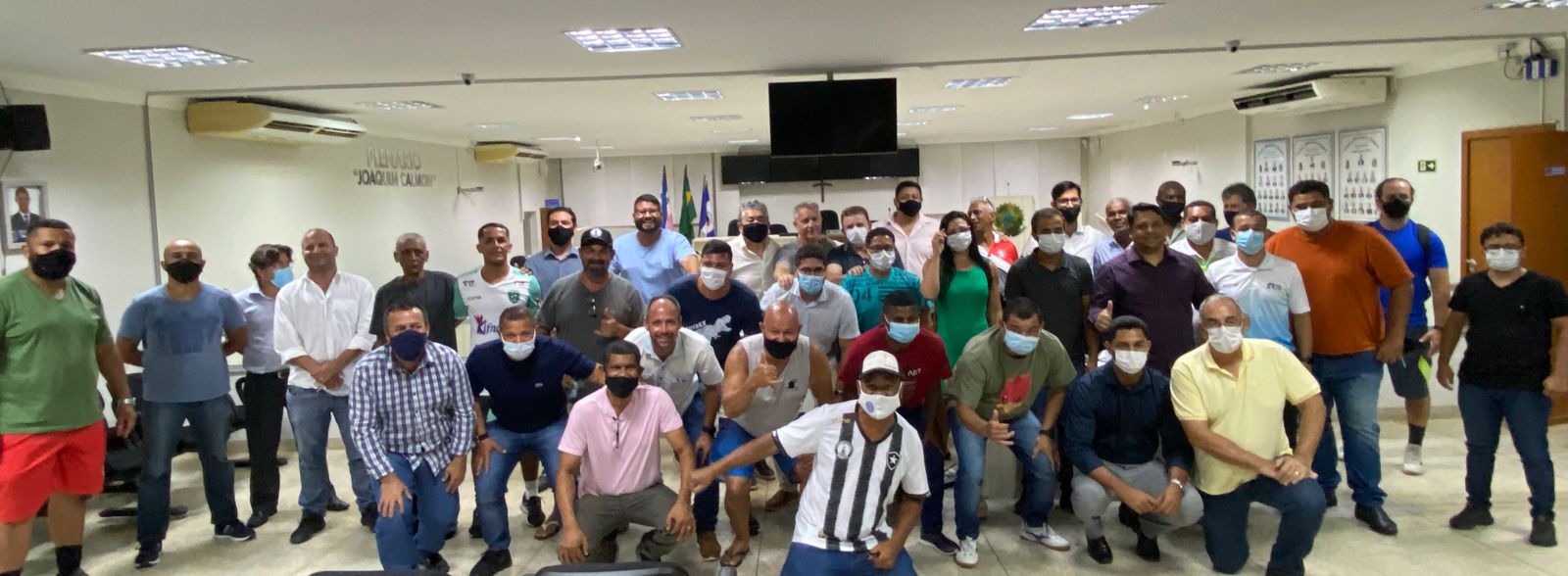 Vereadores participam de reunião para criação de Conselho de Esporte em Linhares 